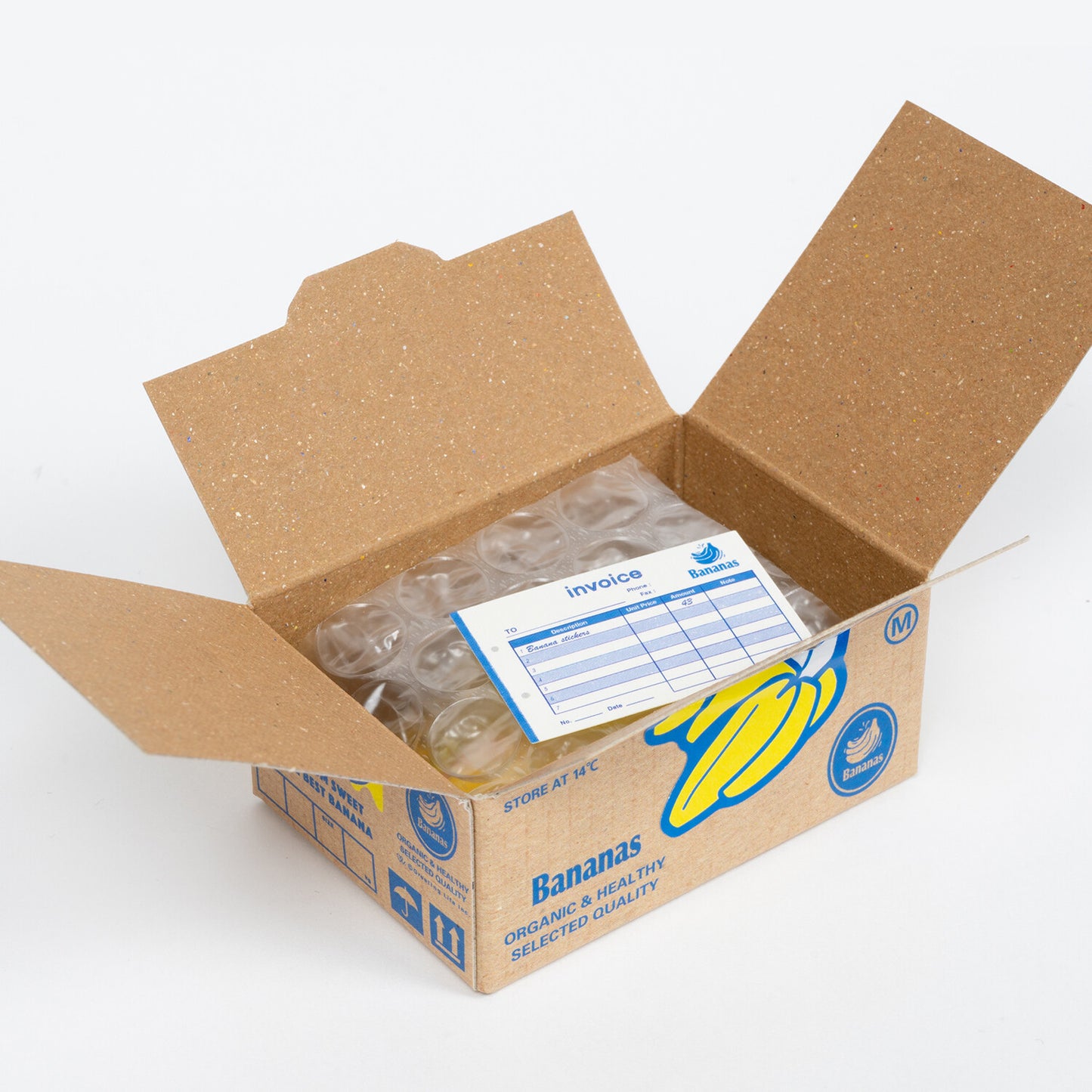 Mini Shipment Supply Sticker Box - Bananas