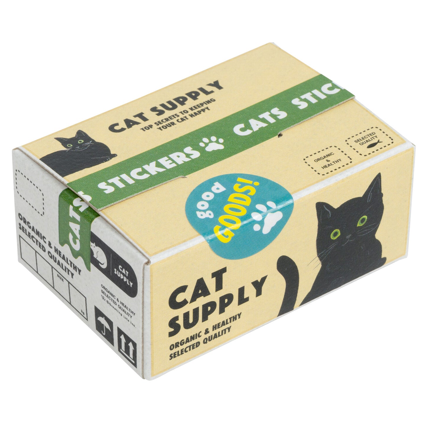 Mini Shipment Supply Sticker Box - Cat