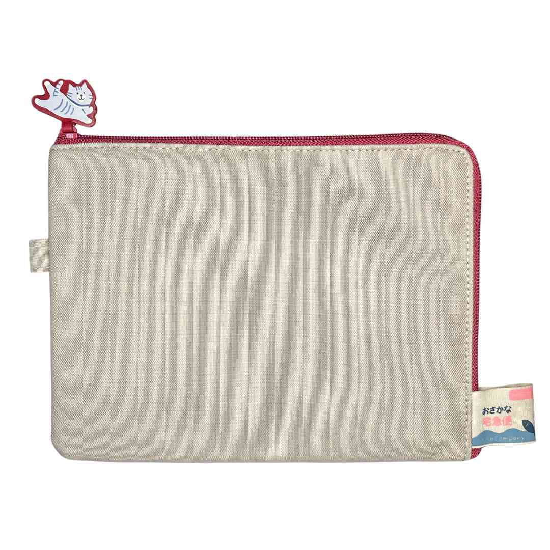 Lihit Lab. Daily Cat Scenes Flat Pouch