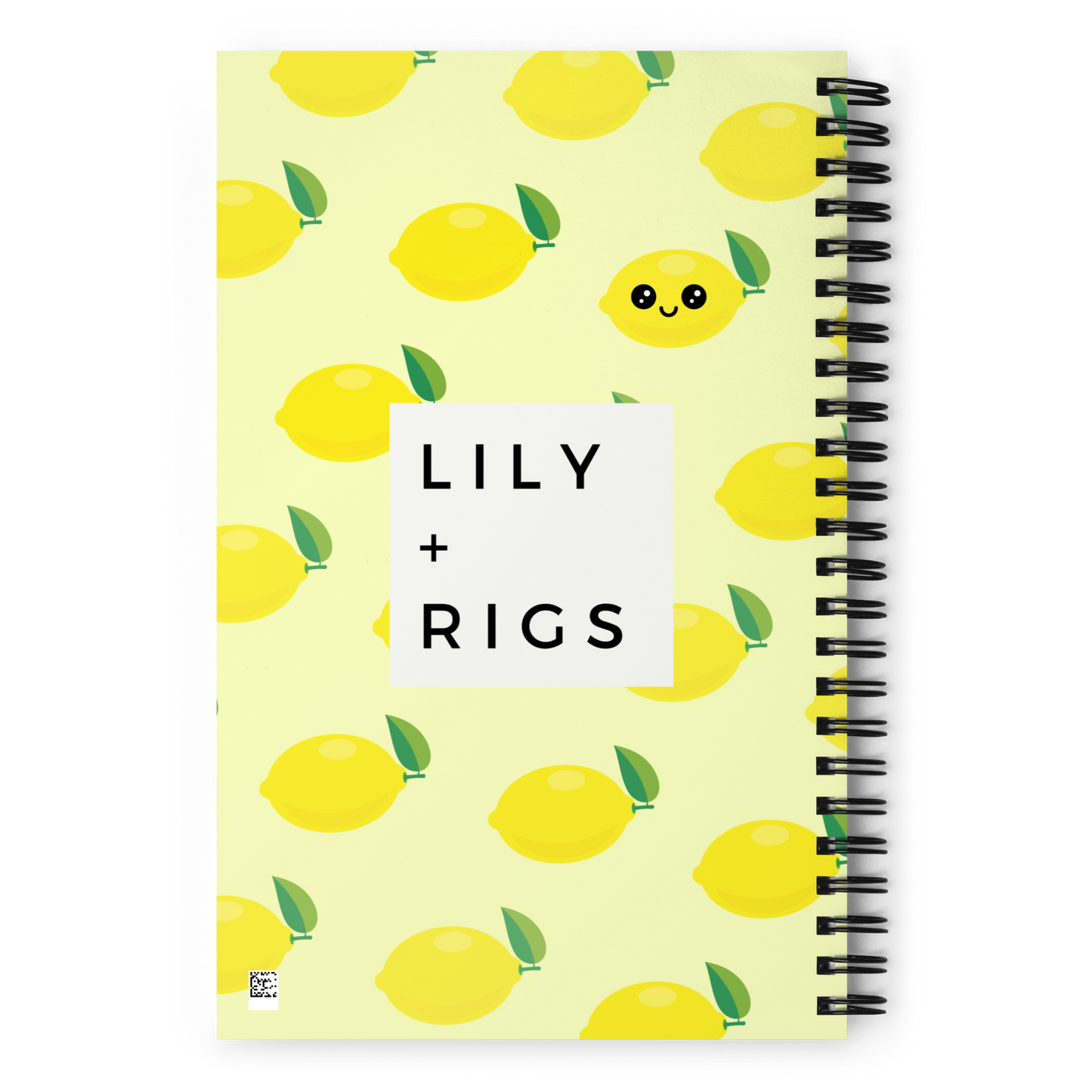 Lemon Spiral Notebook