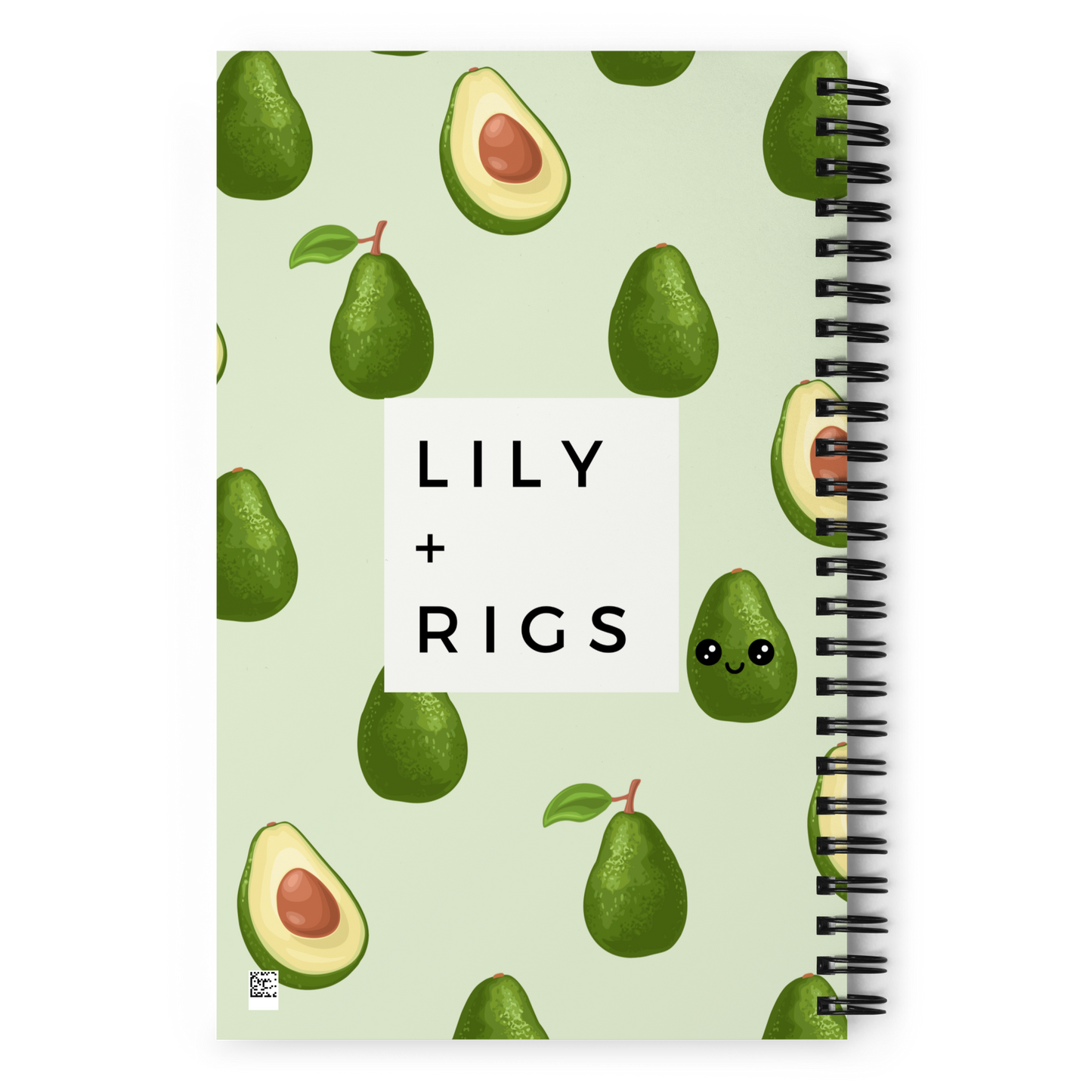 Avocado Spiral Notebook