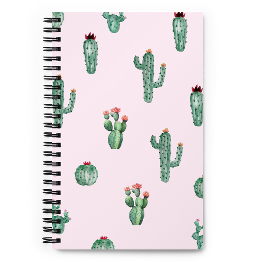 Cacti Spiral Notebook