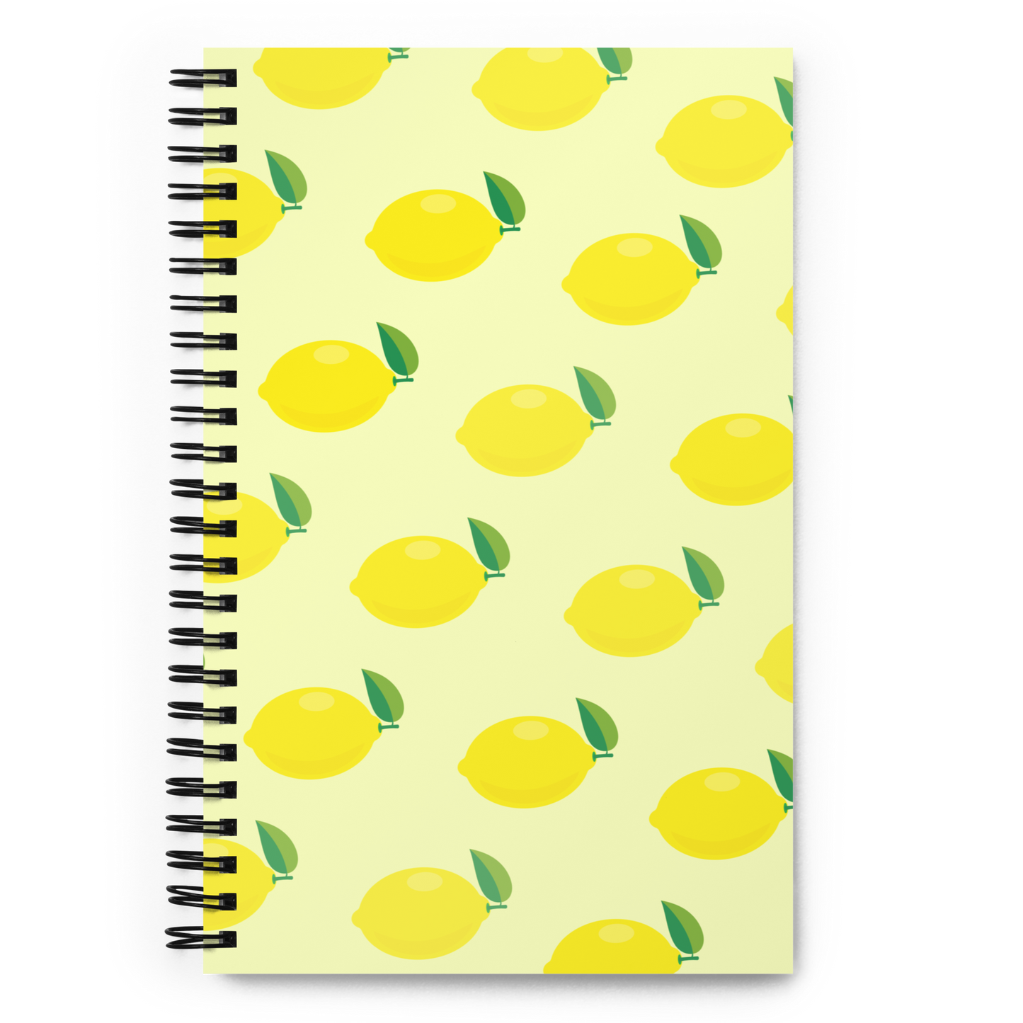 Lemon Spiral Notebook