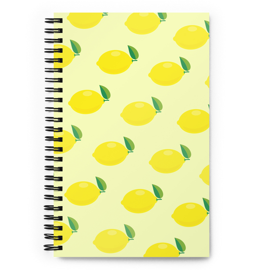 Lemon Spiral Notebook