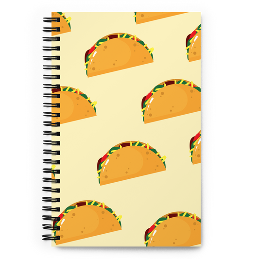 Taco Spiral Notebook