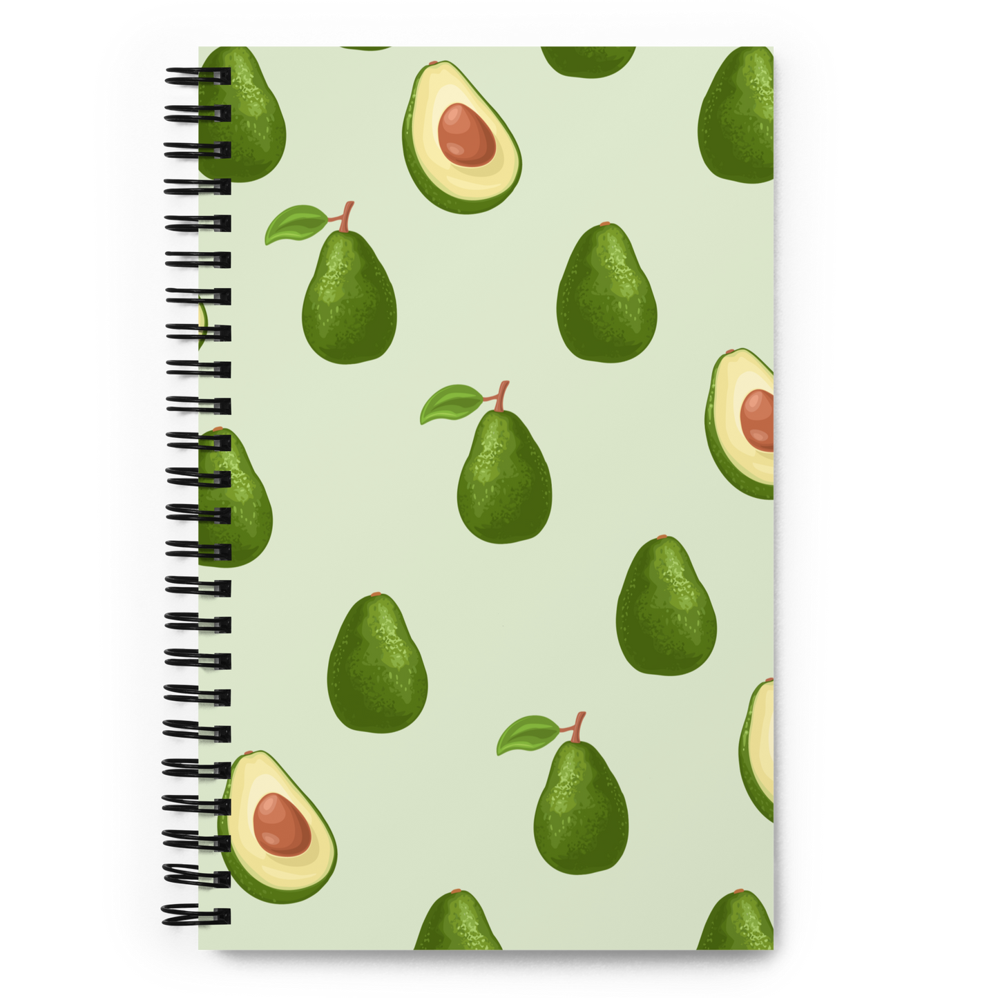 Avocado Spiral Notebook