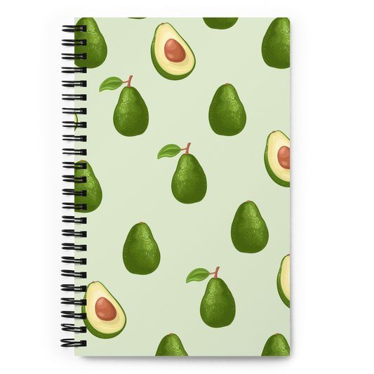 Avocado Spiral Notebook