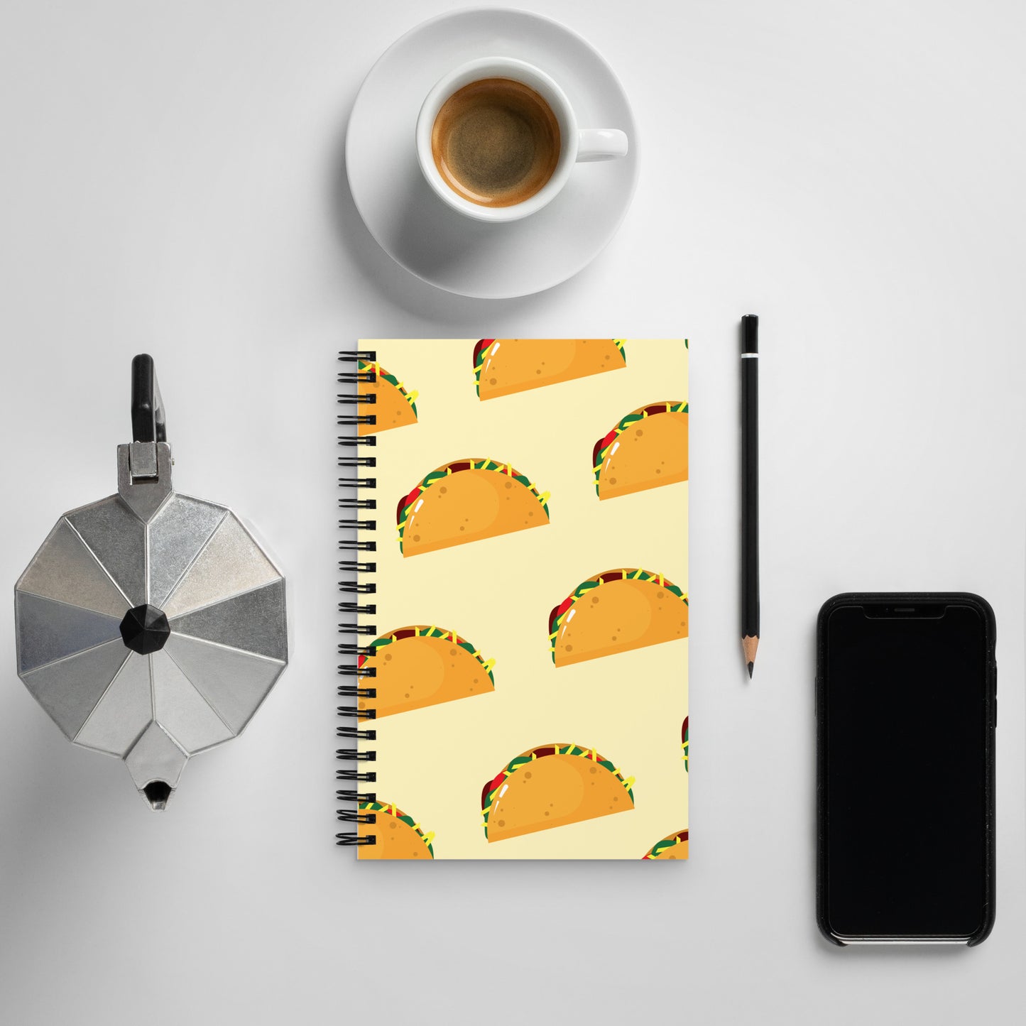 Taco Spiral Notebook