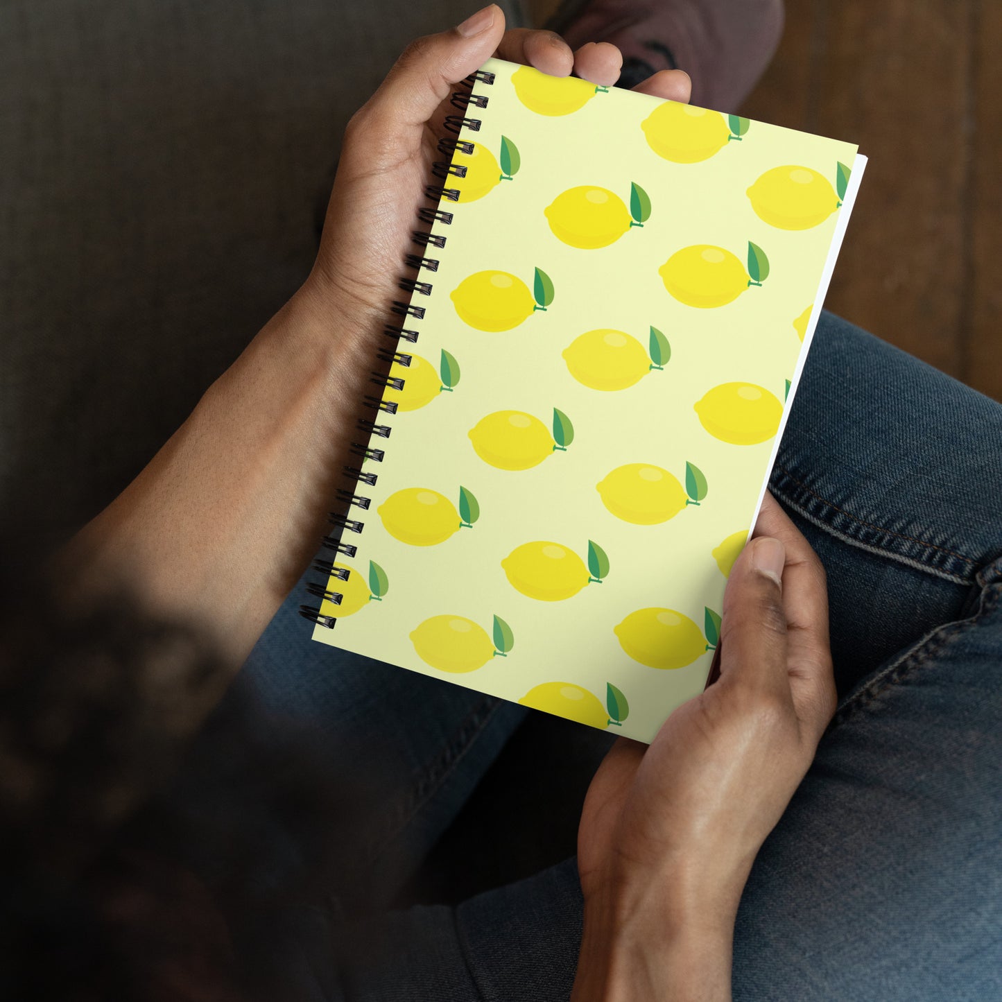 Lemon Spiral Notebook