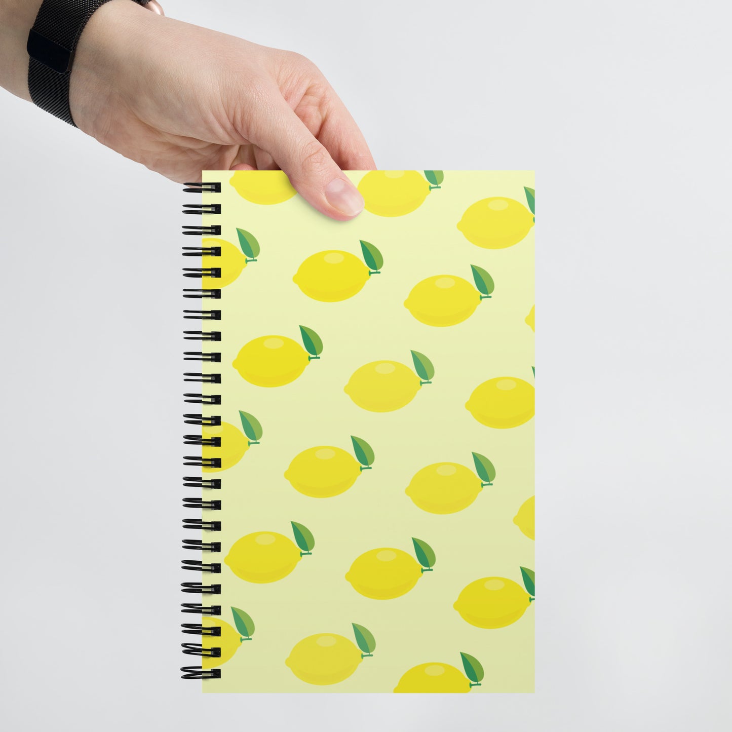 Lemon Spiral Notebook