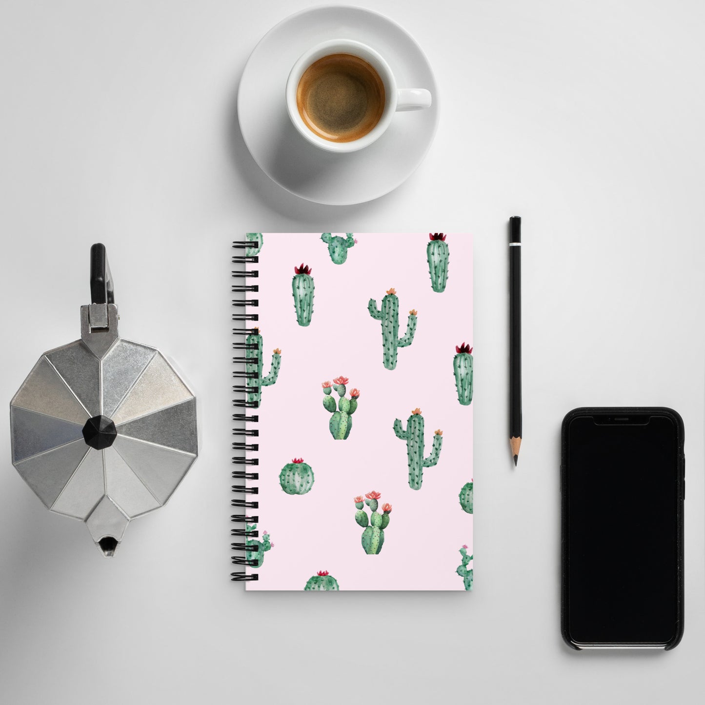 Cacti Spiral Notebook